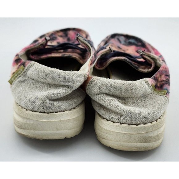 Hey Dude Women's Wendy Tie Dye Navy Pink Casual Beach Slip On Sneakers Size 5 - Picture 5 of 10
